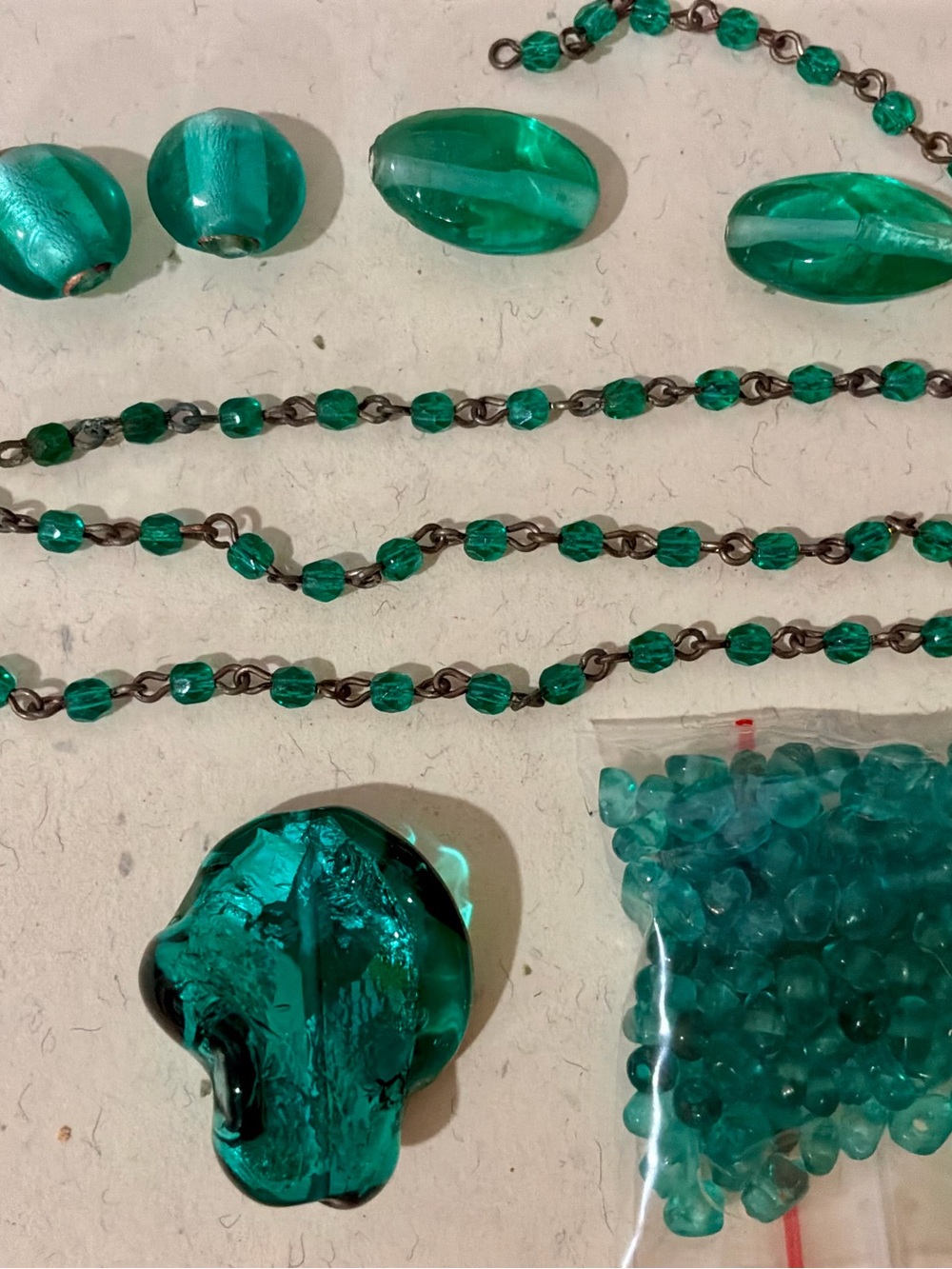 Artisan glass bead lot